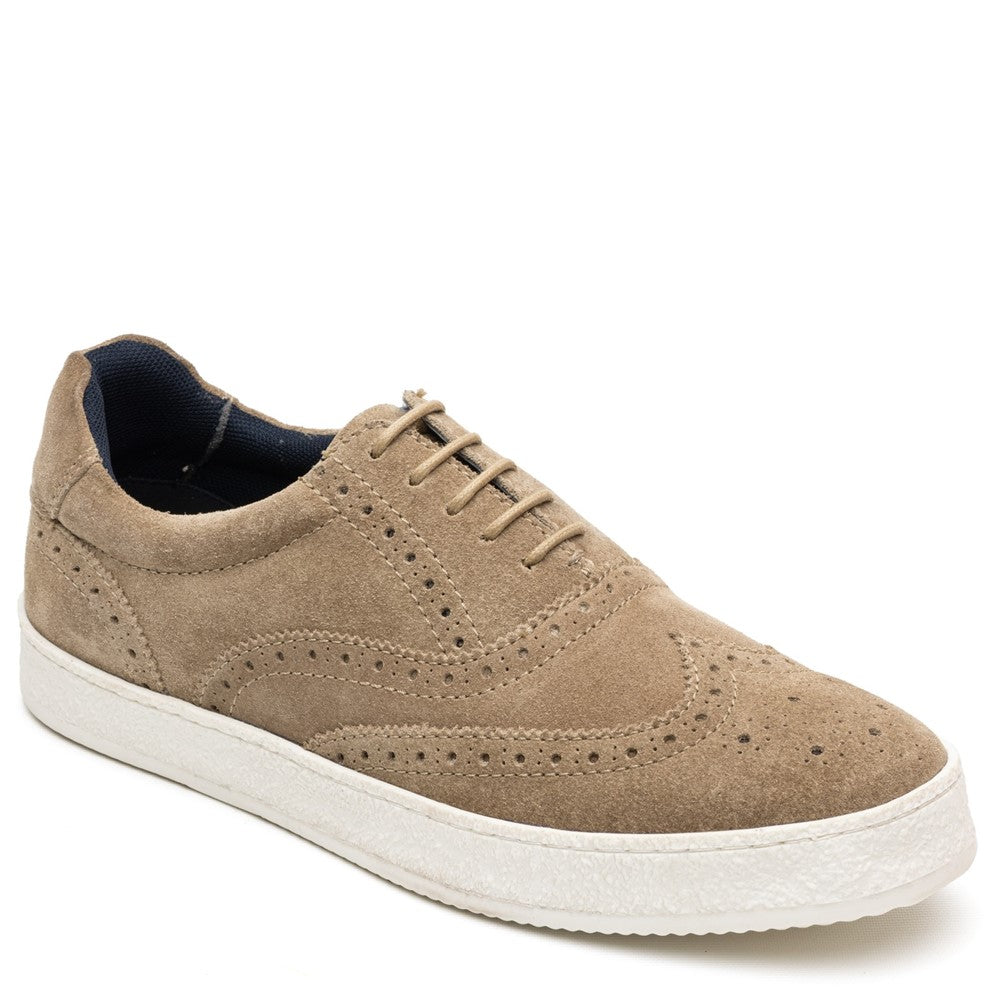 Christo Suede Trainer Taupe