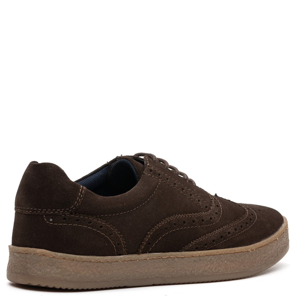Christo Suede Trainer Brown