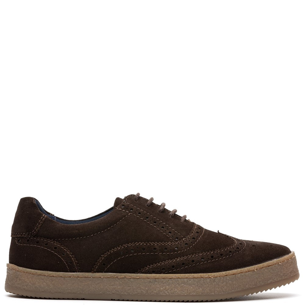 Christo Suede Trainer Brown