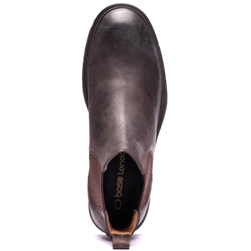 Roebuck Suede Chelsea Boots Brown