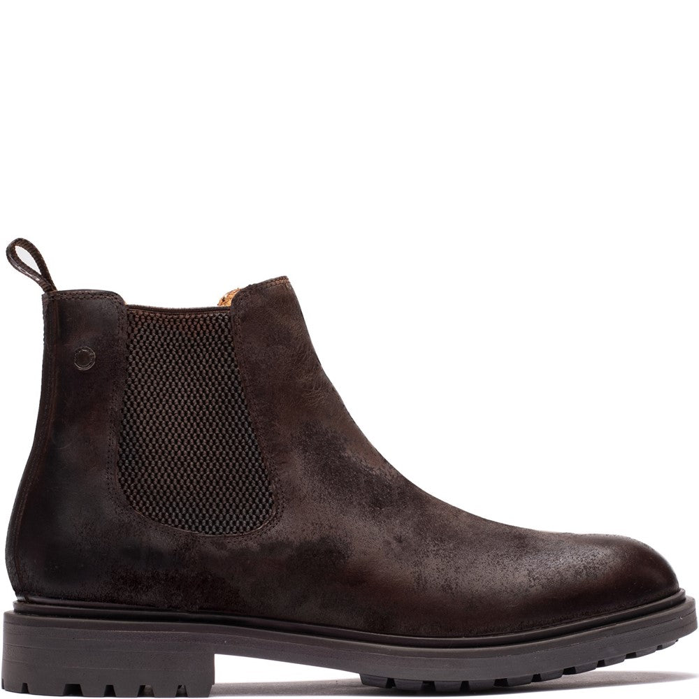 Roebuck Suede Chelsea Boots Brown