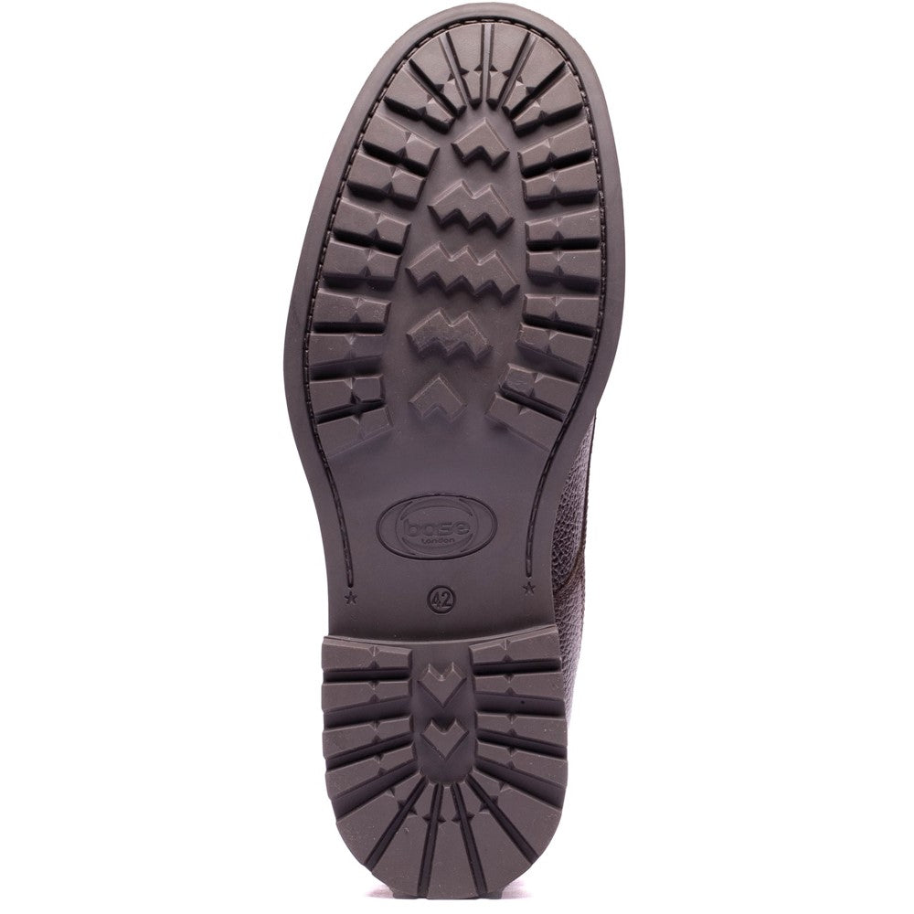 Mercer Grain Toe Cap Boots Brown