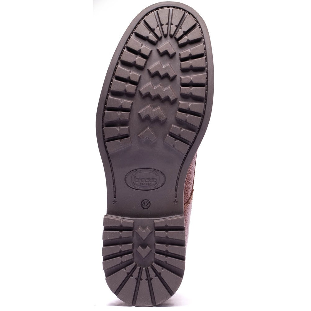 Mercer Grain Toe Cap Boots Tan