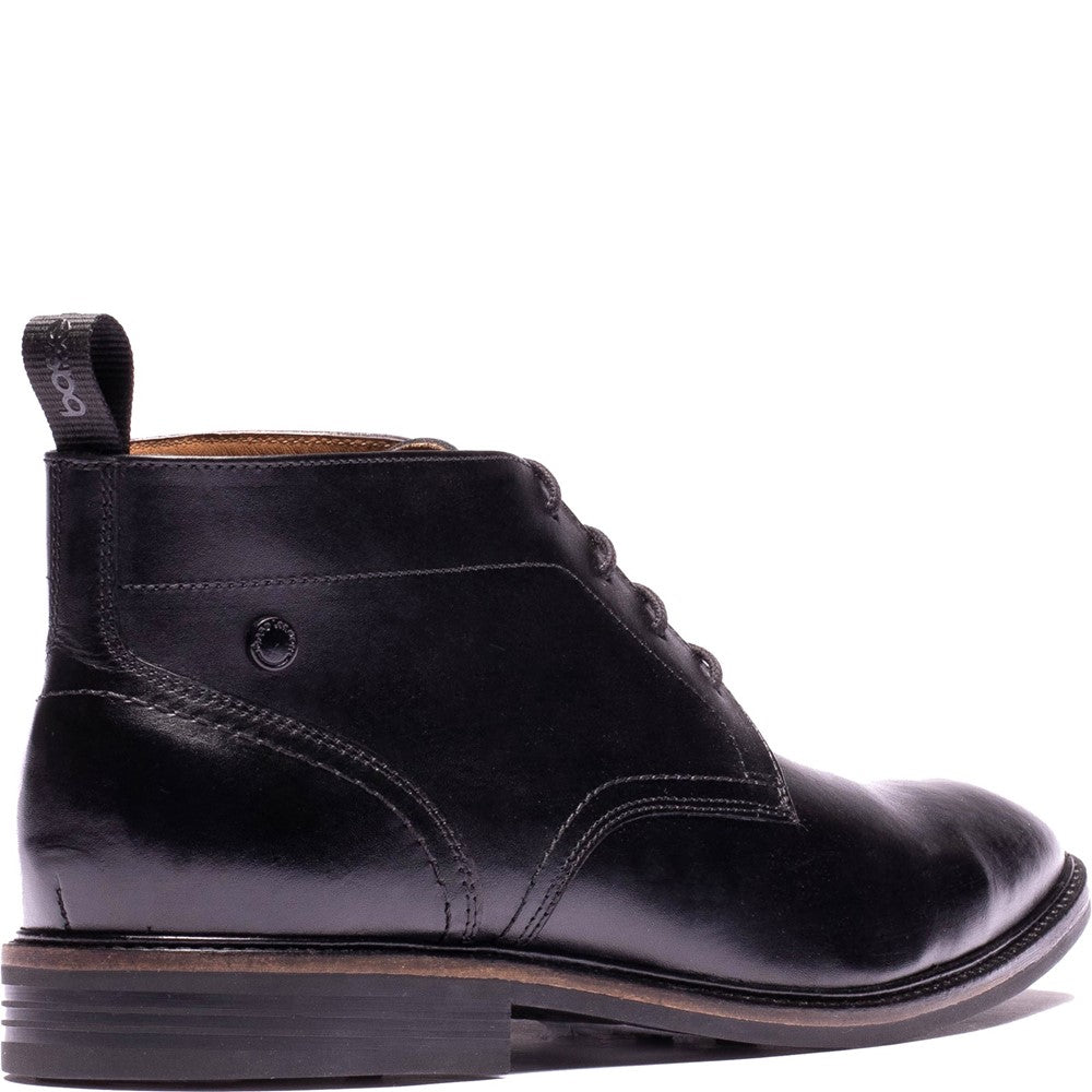 Belgrave Waxy Chukka Boots Black