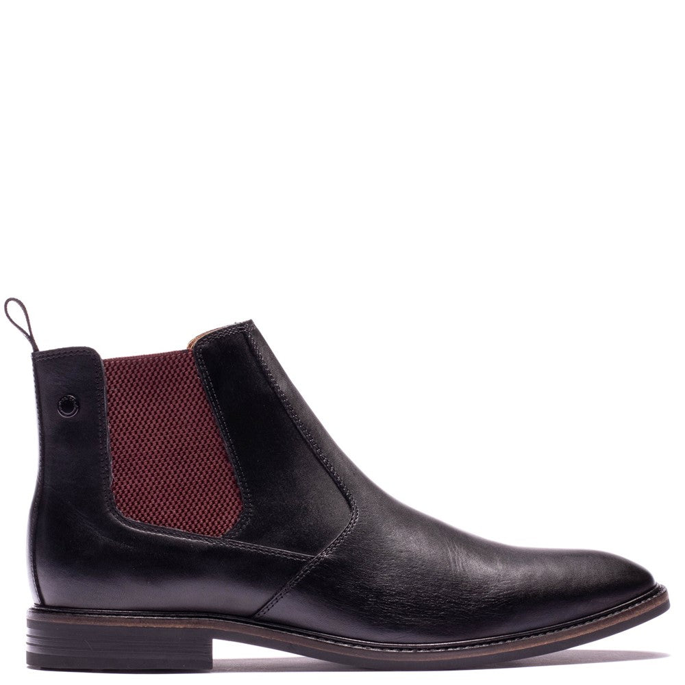 Kensington Waxy Chelsea Boots Black