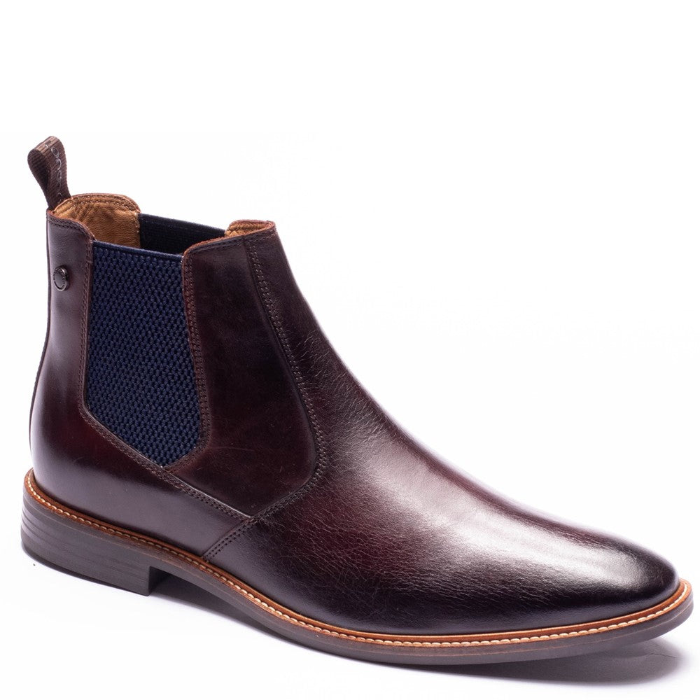 Kensington Washed Chelsea Boots Brown