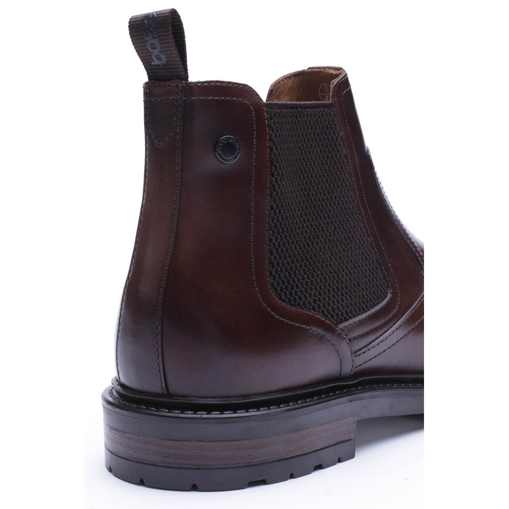 Smith Waxy Chelsea Boots Brown