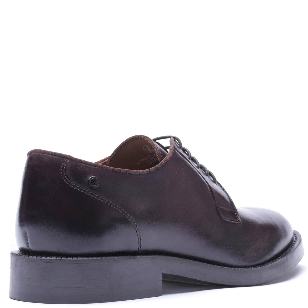 Luca Washed Lace Up Shoes Brown