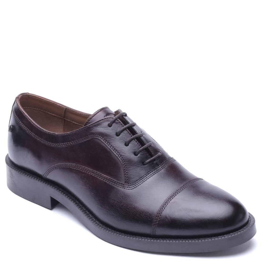 Roma Washed Lace Up Shoes Brown