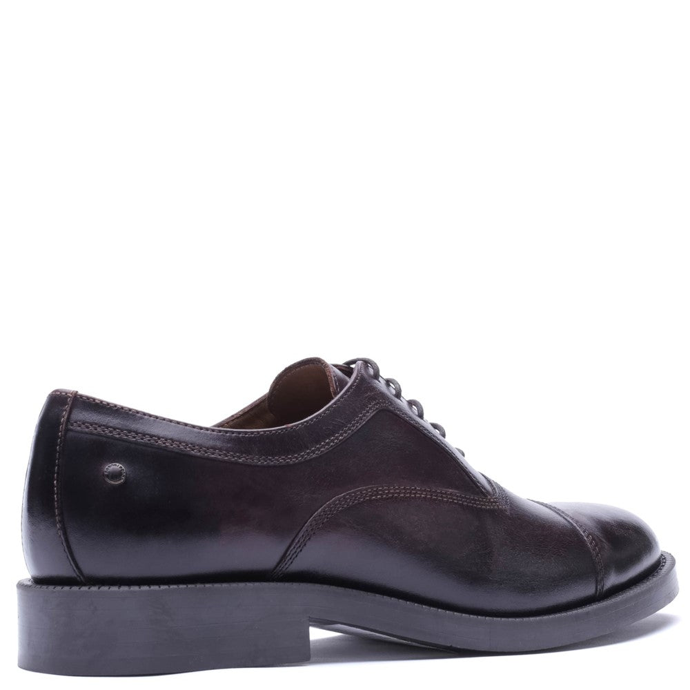 Roma Washed Lace Up Shoes Brown