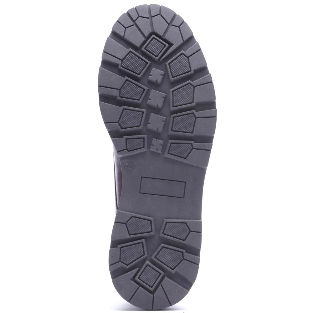 Vector Washed Lace Up Shoes Brown