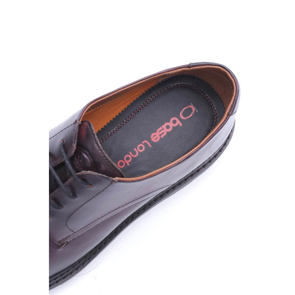 Vector Washed Lace Up Shoes Brown