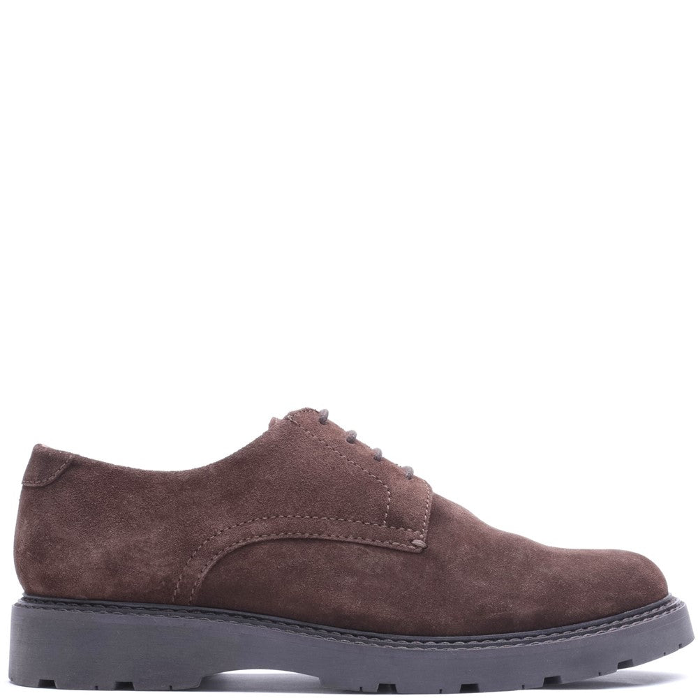 Vector Suede Lace Up Shoes Brown