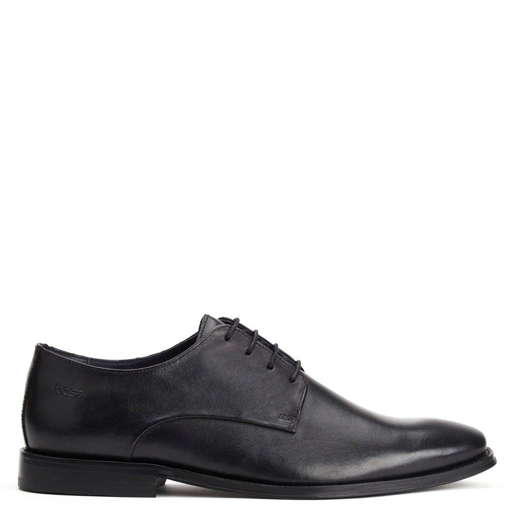 Marley Waxy Derby Shoes Black