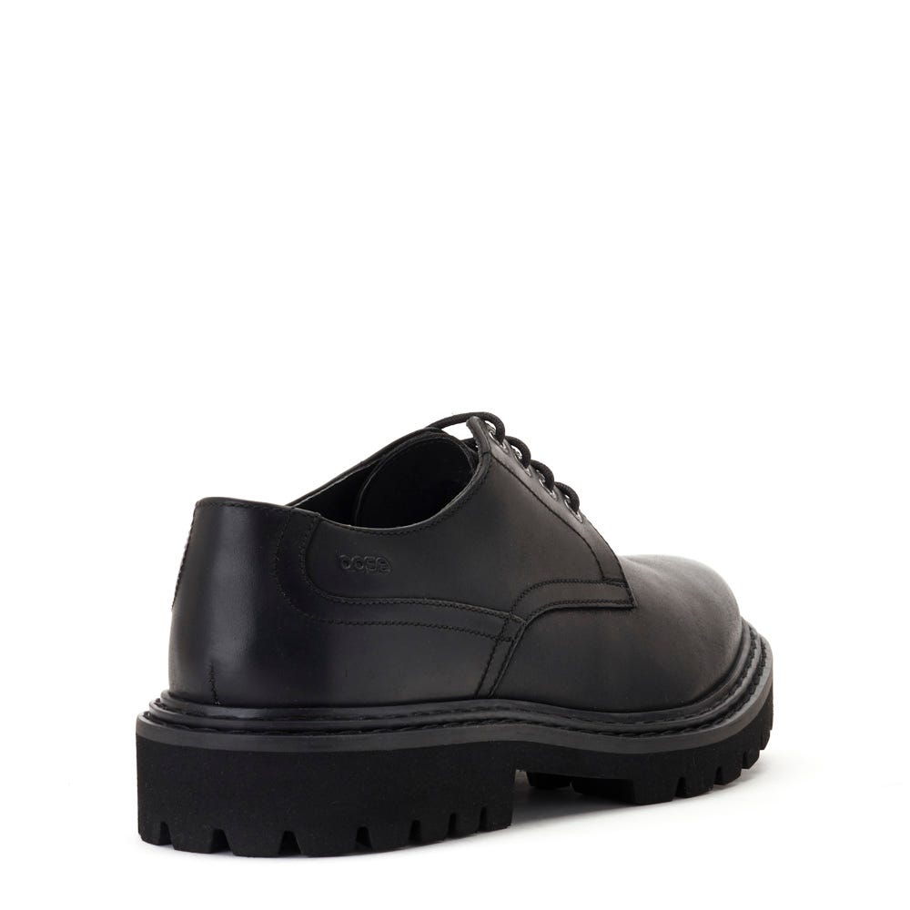 Wick Pull Up Derby Shoes Black