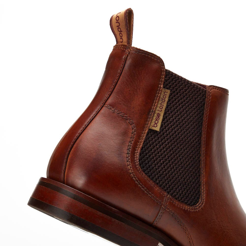 Sikes Washed Chelsea Boots Tan
