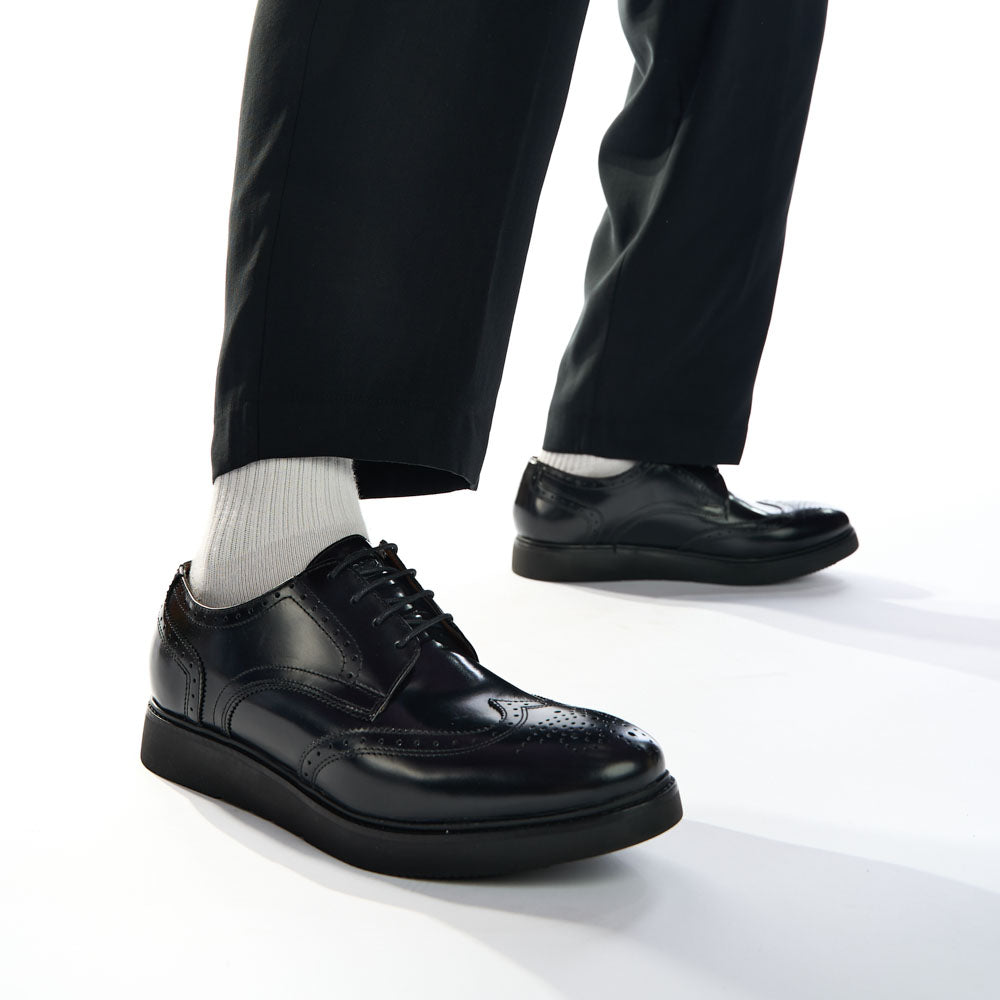 Joe Hi Shinebrogue Shoes Black