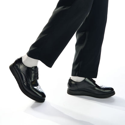 Joe Hi Shinebrogue Shoes Black