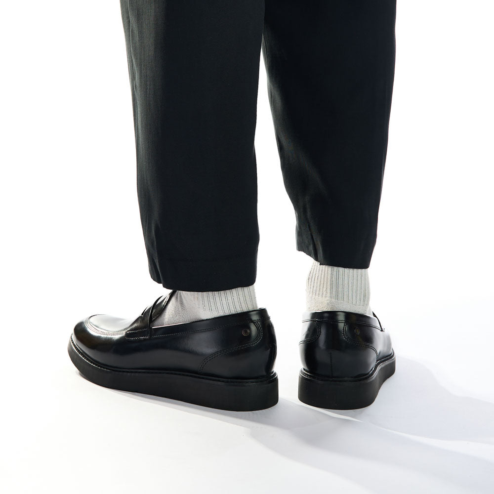 Sid Hi Shine Loafers Black