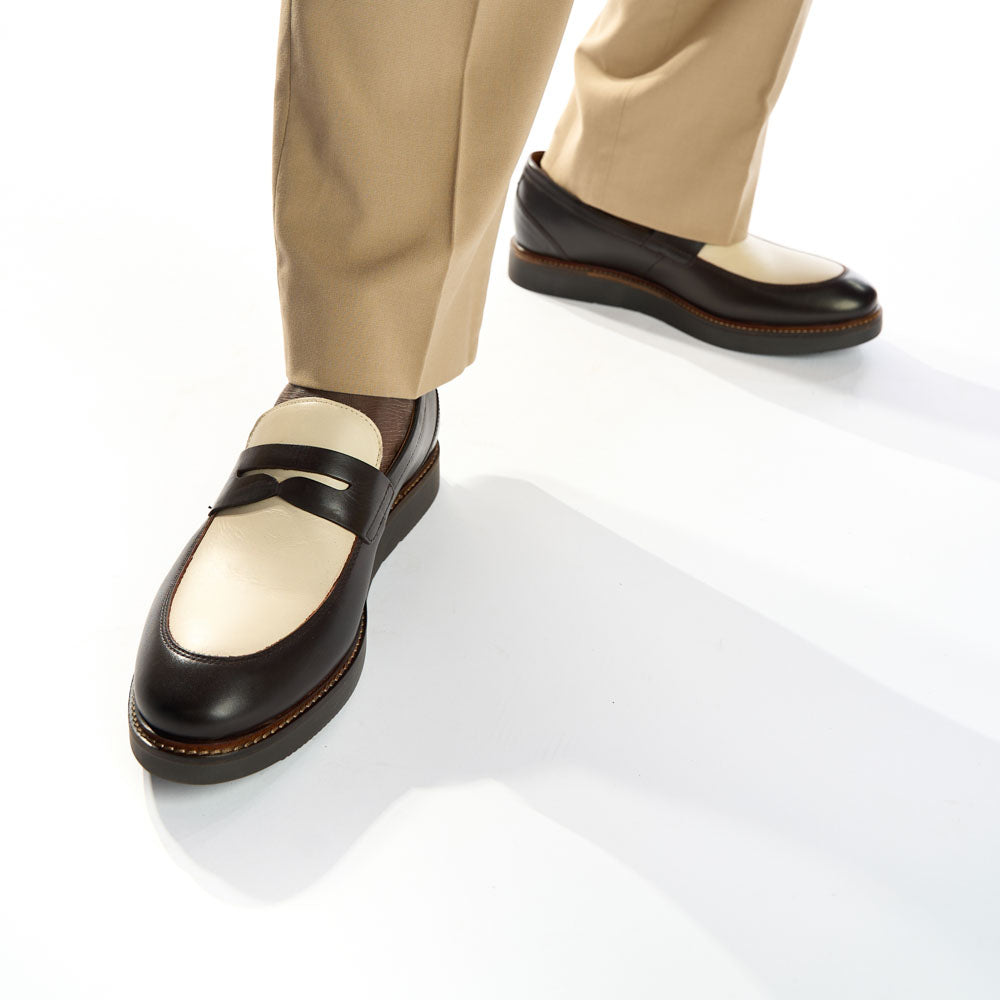 Sid Combo Loafers Brown/Beige