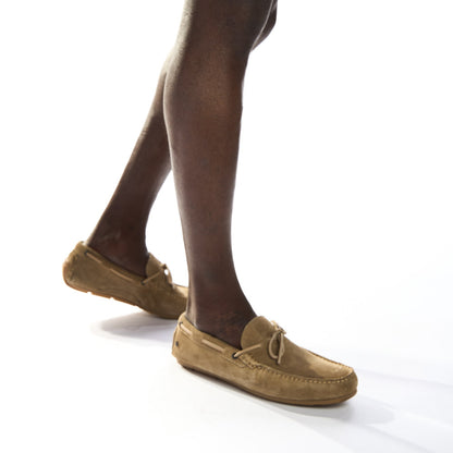Brooks Suede Loafers Sand