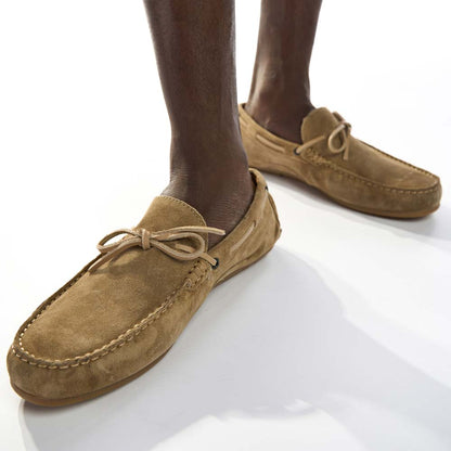 Brooks Suede Loafers Sand