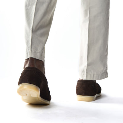 Drum Suede Loafers Brown