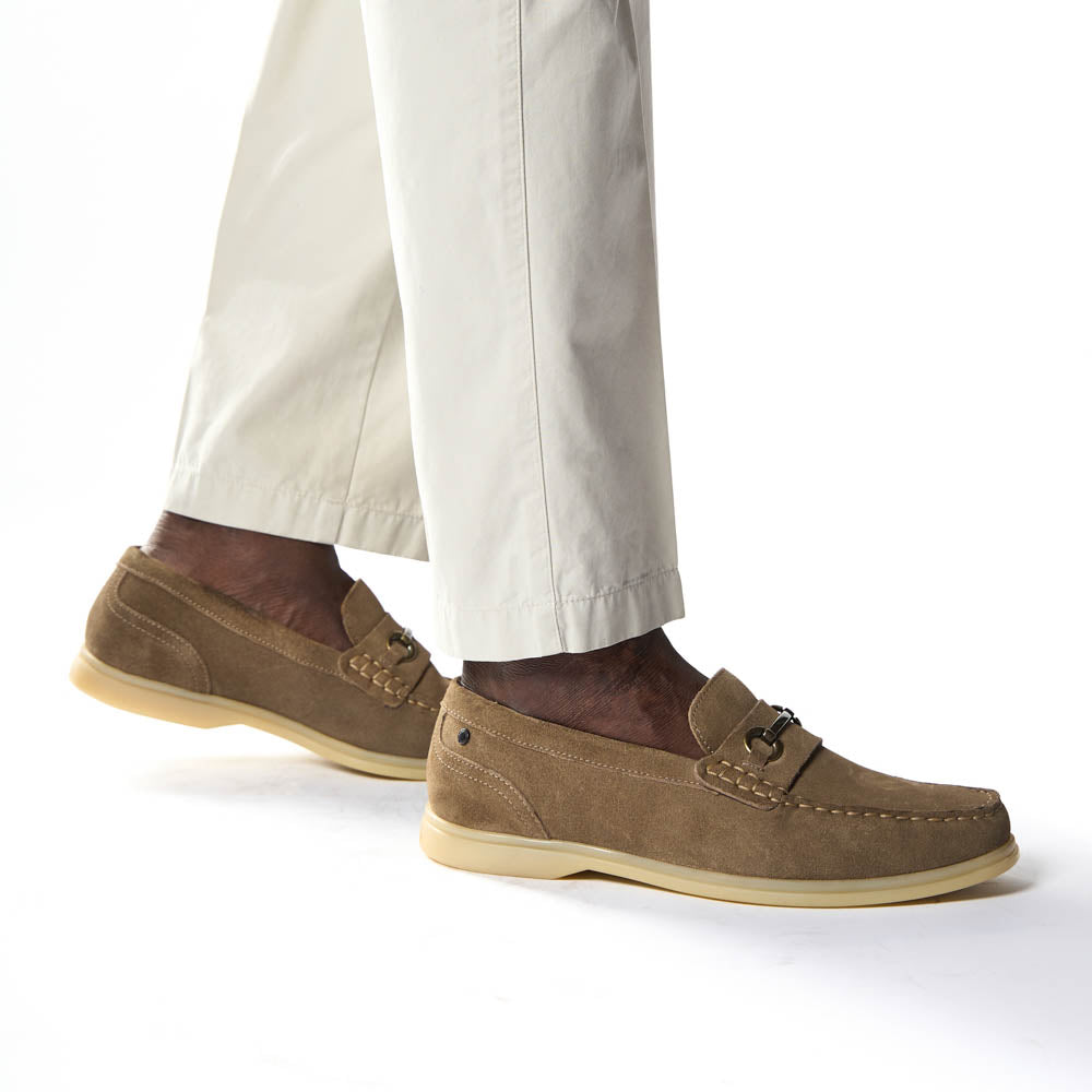 Snapper Suede Loafers Sand