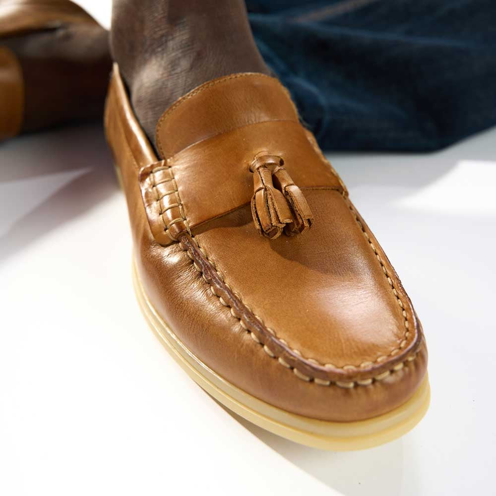 Bonito Nubuck Loafers Tan