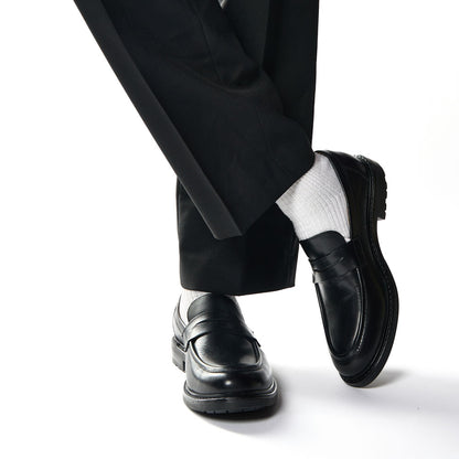 Ivey Burnished Loafers Black
