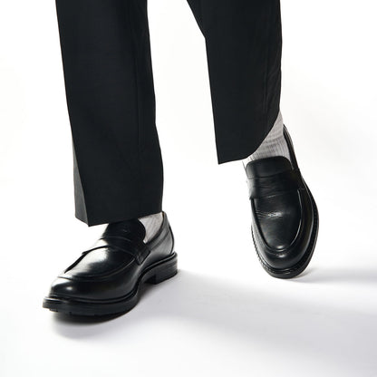 Ivey Burnished Loafers Black