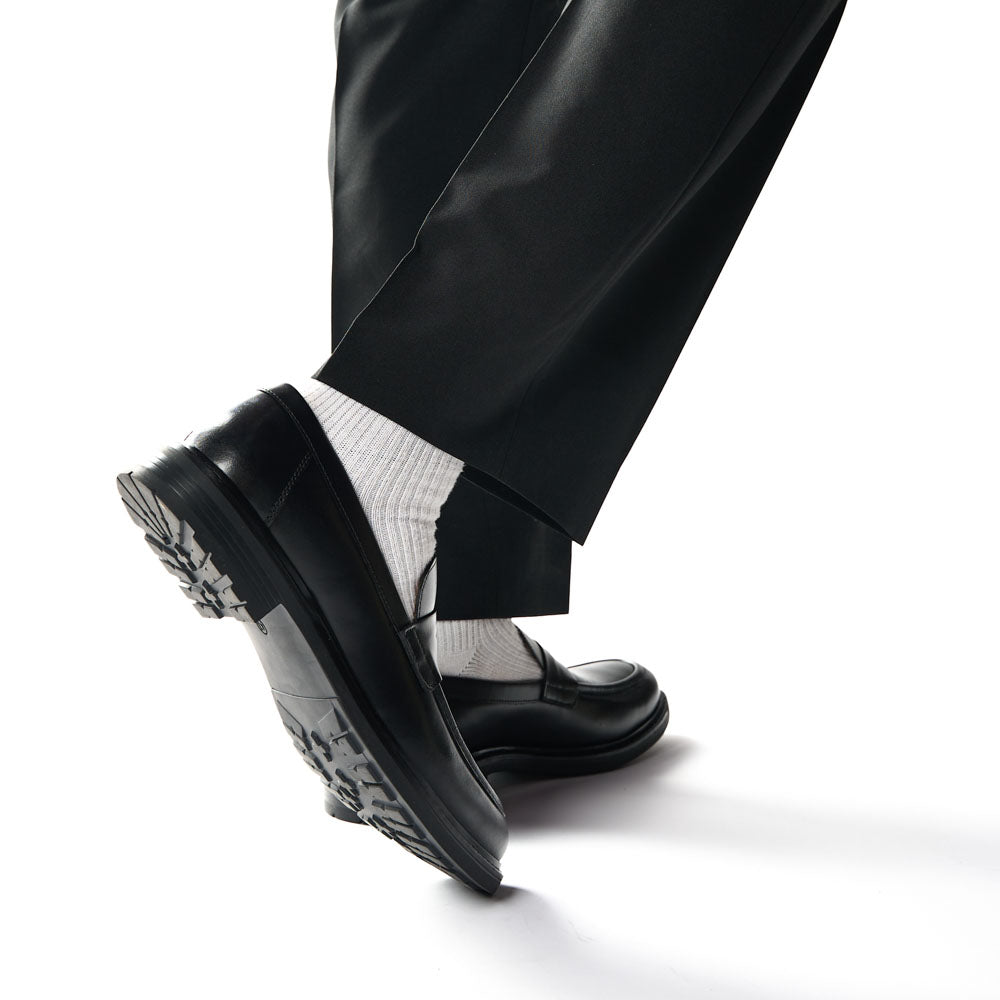 Ivey Burnished Loafers Black