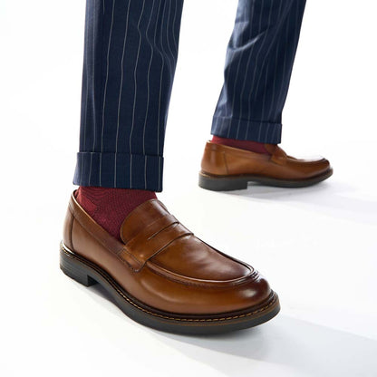 Ivey Burnished Loafers Tan