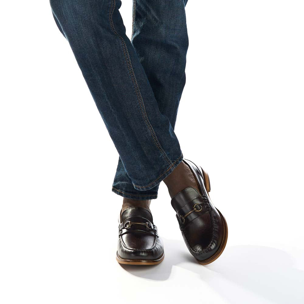 Madison Washed Loafers Brown