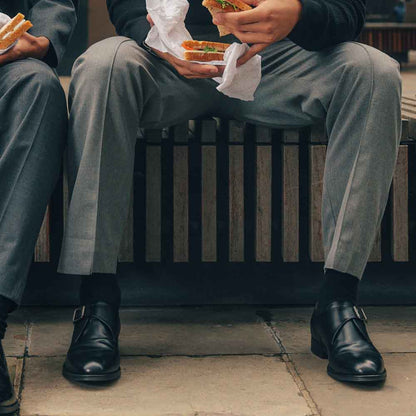 Faraday Waxy Monk Strap Black