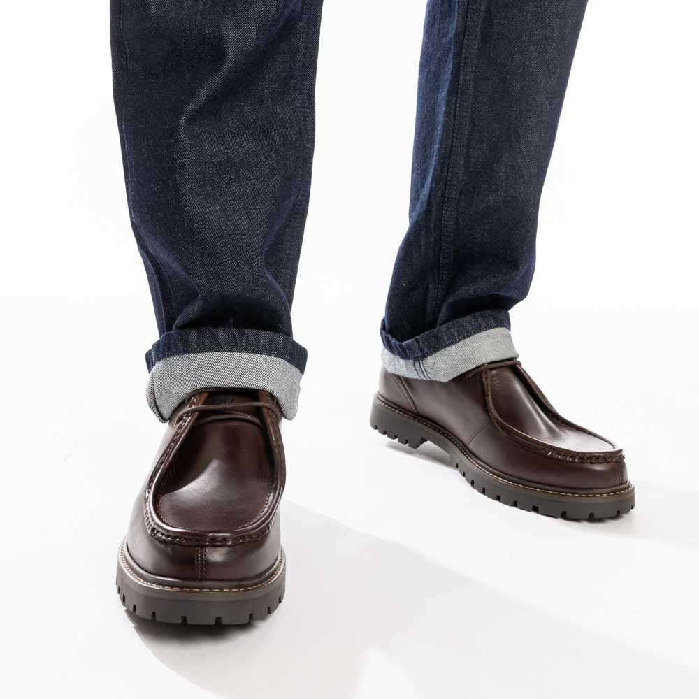 Karbon Moc Toe Shoes Brown