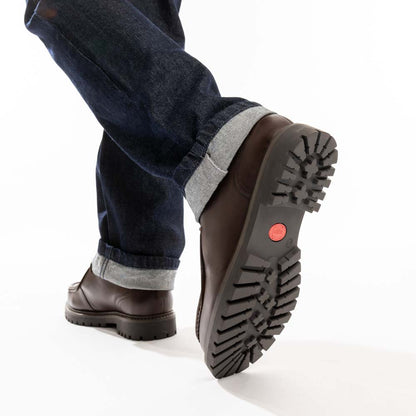 Karbon Moc Toe Shoes Brown