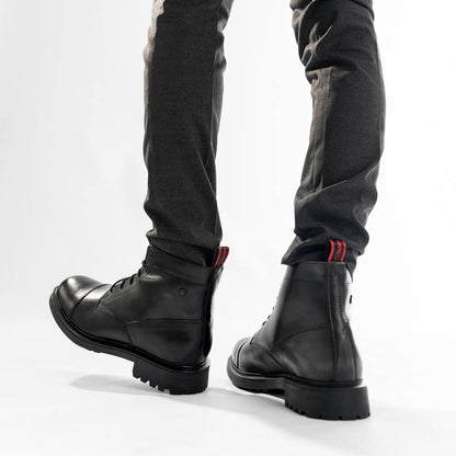 Boulton Toe Cap Boots Black