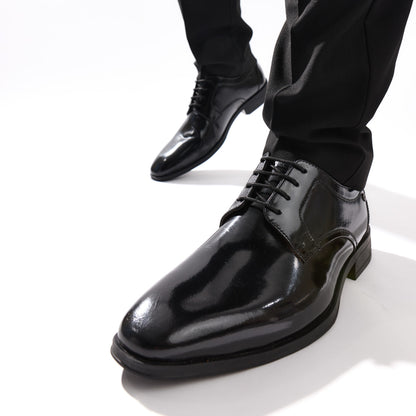 Dome Hi Shine Derby Shoes Black