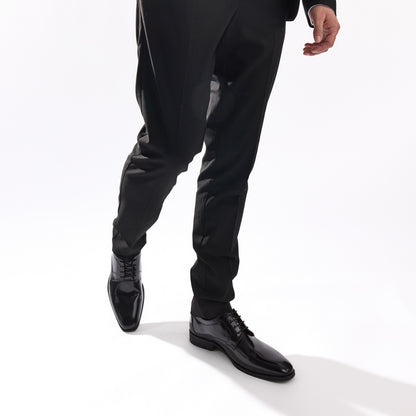 Dome Hi Shine Derby Shoes Black