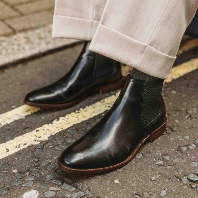 Virgil Waxy Chelsea Boots