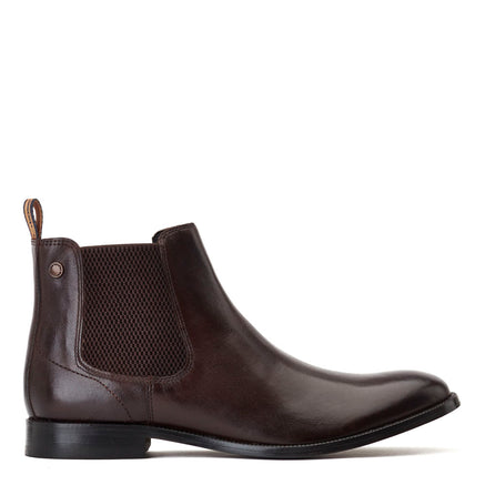 Carson Burnished Chelsea Boots
