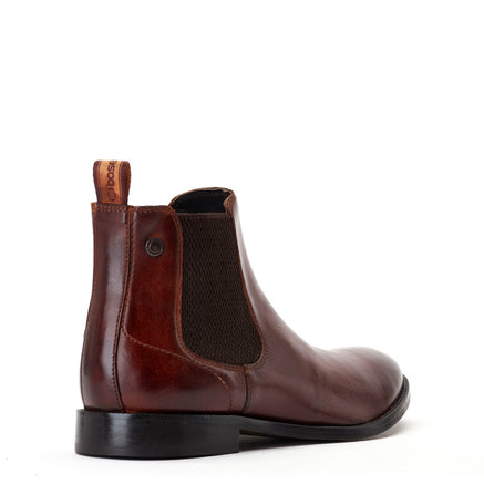 Carson Burnished Chelsea Boots