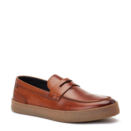 Claude Washed Penny Loafers