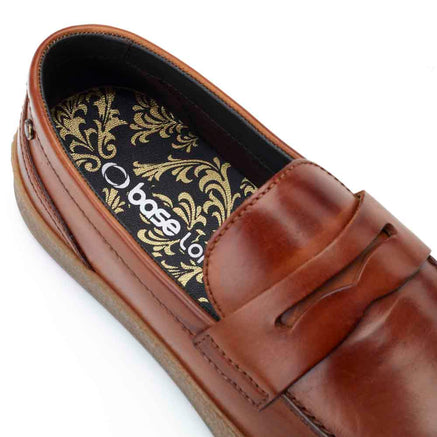 Claude Washed Penny Loafers