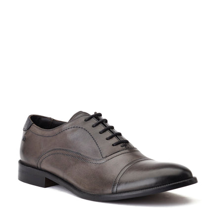 Grey sales oxford shoes