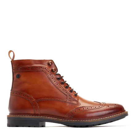 Dealer Burnished Brogue Boots