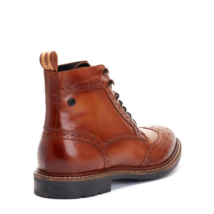 Dealer Burnished Brogue Boots