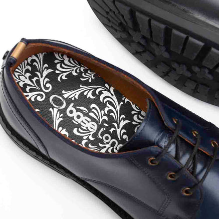 Dime Burnished Derby Shoes