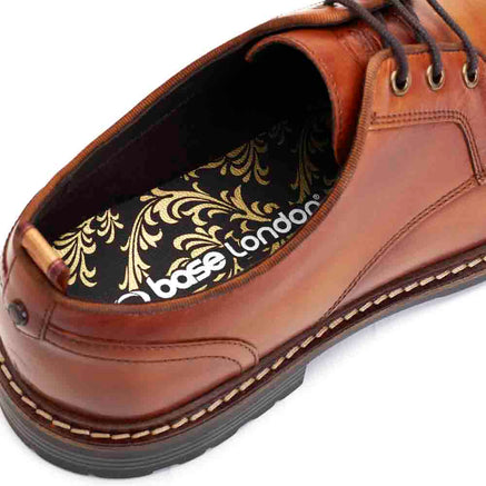 Dime Burnished Derby Shoes